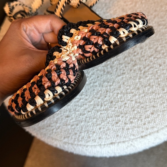 Ulla Johnson Deia High Heel Strappy Sandals in Cameo Size 40 - Picture 6 of 7